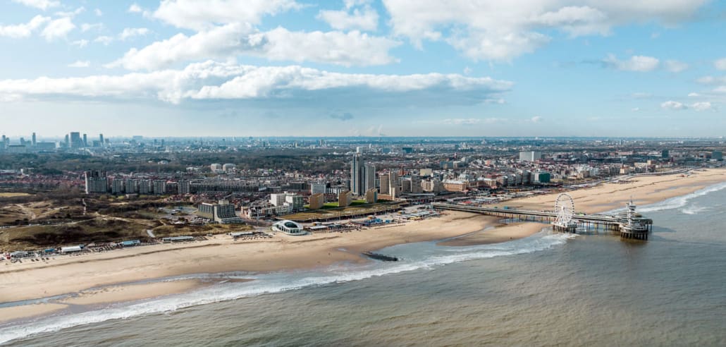 Wochenende Scheveningen Strand Den Haag