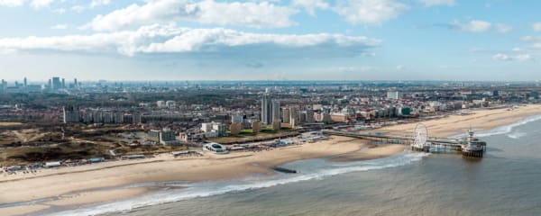 Wochenende Scheveningen Strand Den Haag