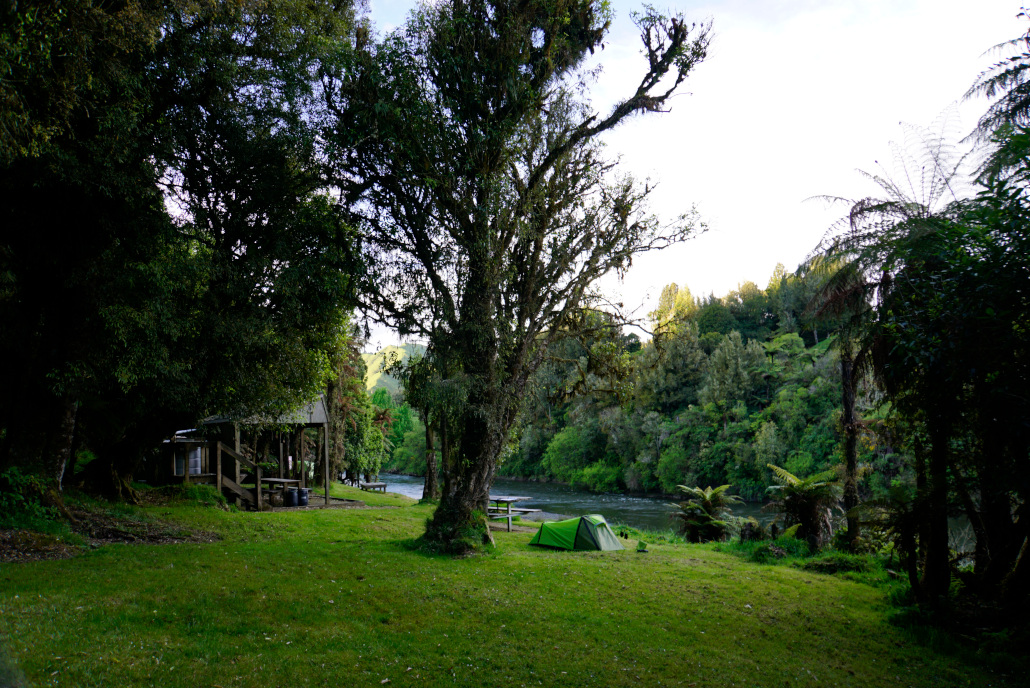 Campingplatz am Whanganui River
