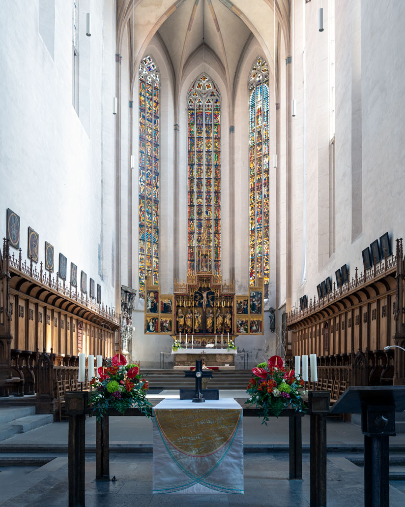St. Jakobskirche. Stadtkirche  Rothenburg ob der Tauber