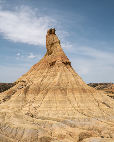 Castildetierra Bardenas Reales Navarra Spanien Sehenswürdigkeit