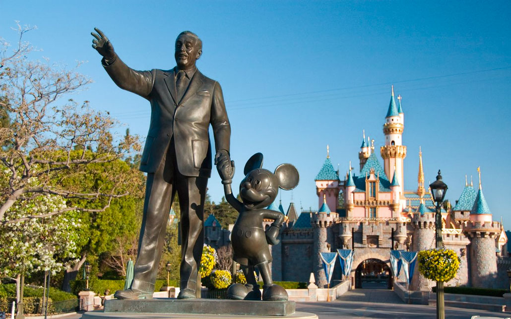 Eingang Disneyland Anaheim 