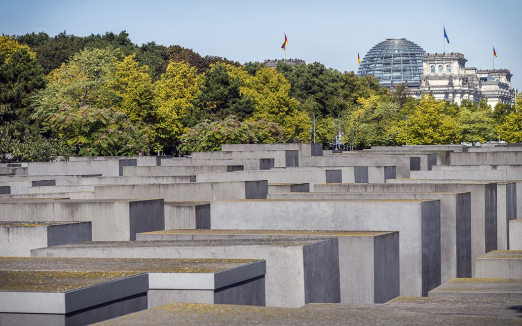 Holocaust-Mahnmal für ermordete Juden Europas in Berlin