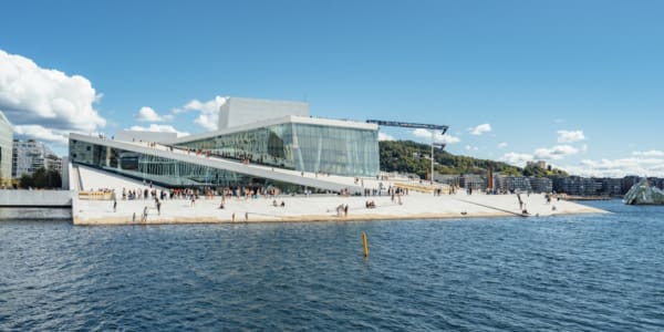 Oslo Sehenswürdigkeit Opernhaus