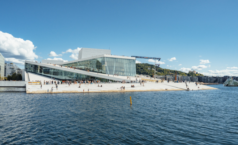 Oslo Sehenswürdigkeit Opernhaus