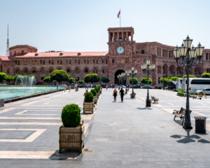 Jerewan Sehenswürdigkeiten Armenien Platz der Republik