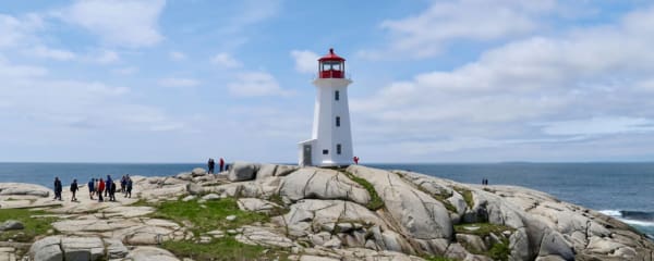 Peggy Cove Leuchtturm Nova Scotia Kanada