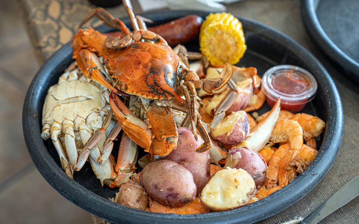 Sea Food Pot in Louisiana