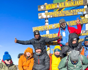 Kilimandscharo Besteigung Gipfel Uhuru Peak