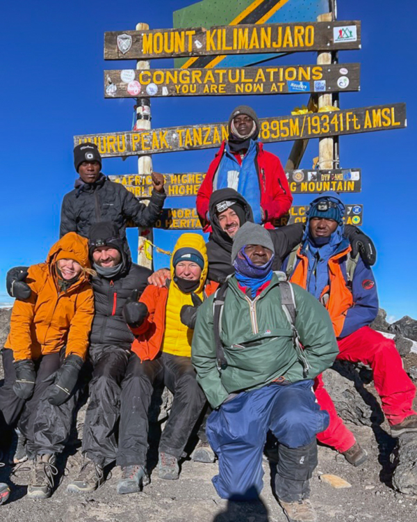 Uhuru Peak Gipfel Kilimandscharo Tansania