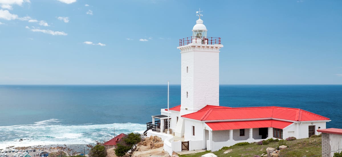 Leuchtturm in Mossel Bay Südafrika