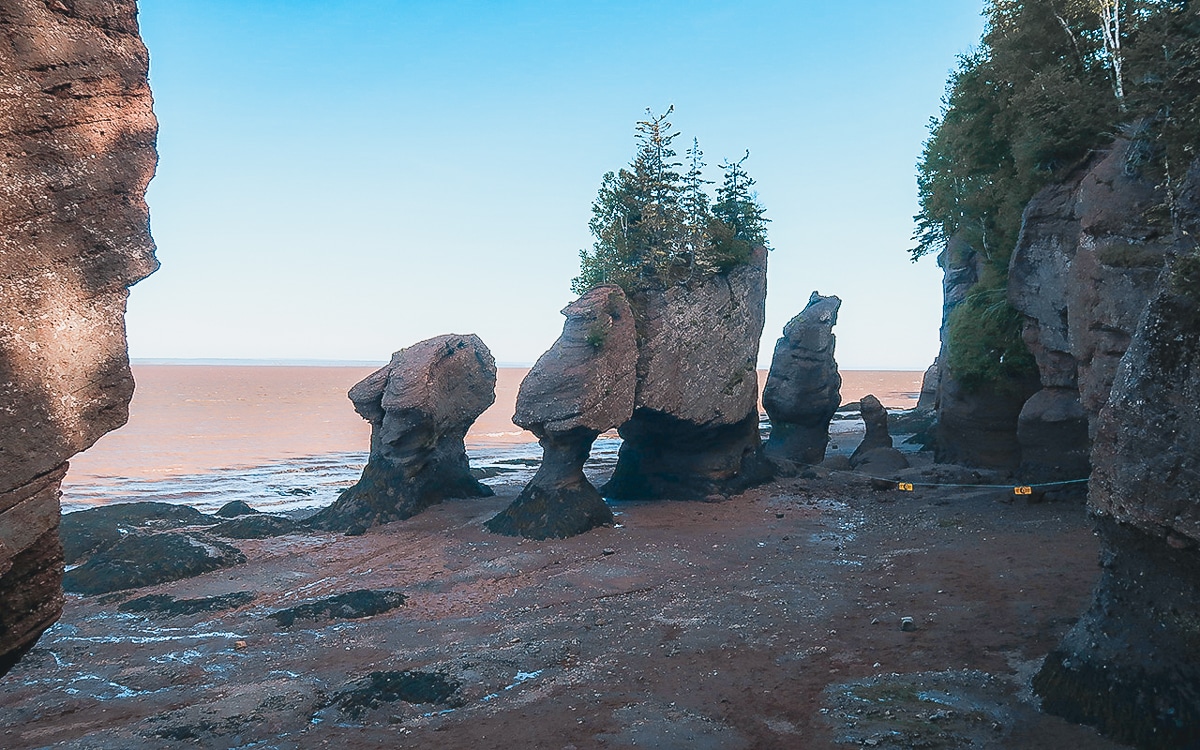 Bekannteste Sehenswürdigkeit New Brunswick: Hopewell Rocks