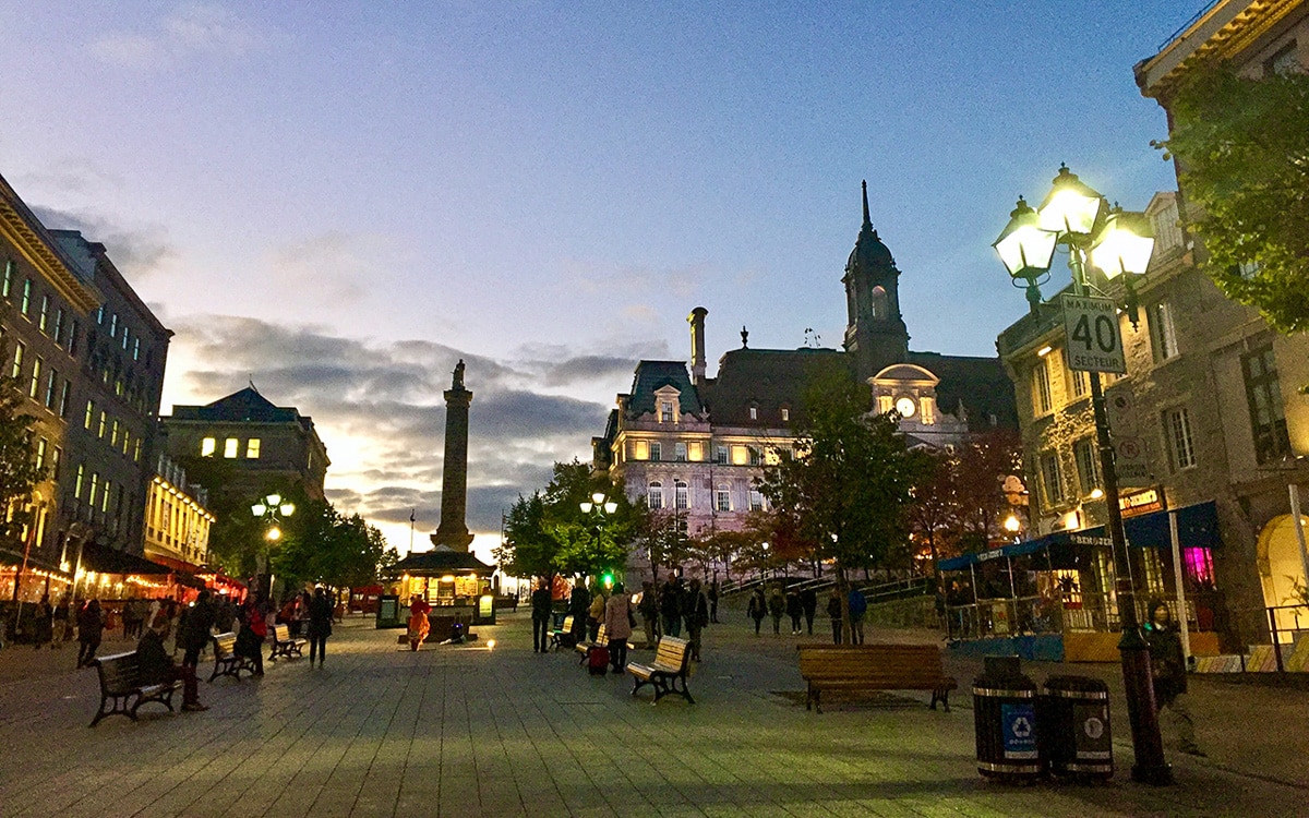 Place Jaques-Cartier in Montréal