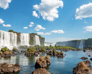 Brasilien Reiseblog mit Reiseberichten. Iguazu Wasserfälle