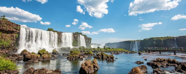 Brasilien Reiseblog mit Reiseberichten. Iguazu Wasserfälle