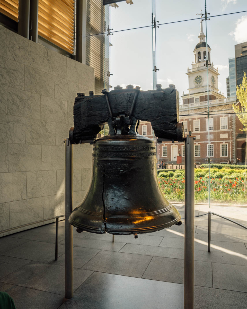Liberty Bell im Liberty Bell Center, Philadelphia