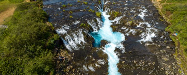 Bruarfoss am Golden Circle in Island