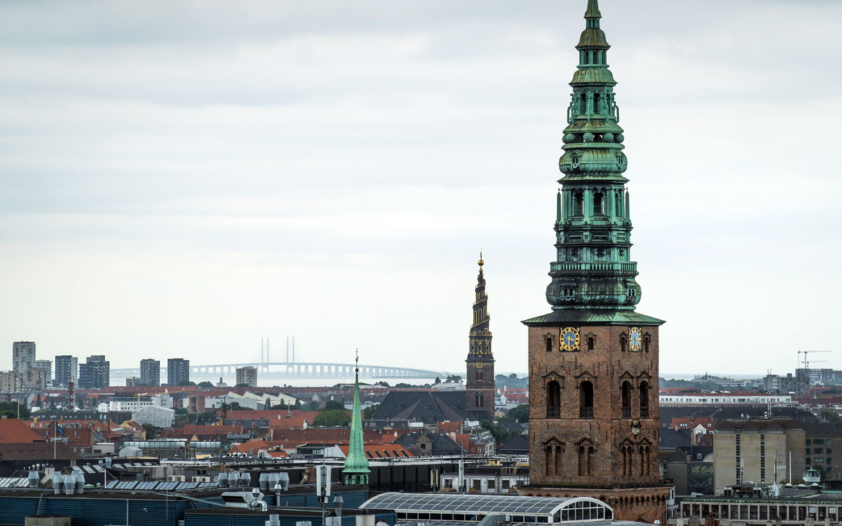 Aussicht vom Rundetarn in Kopenhagen