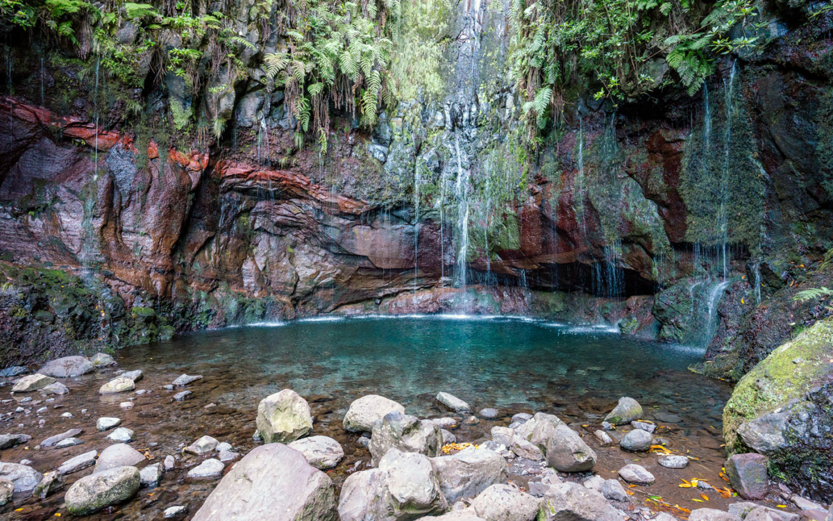 See der 25 Fontes Madeira Levada Wanderung