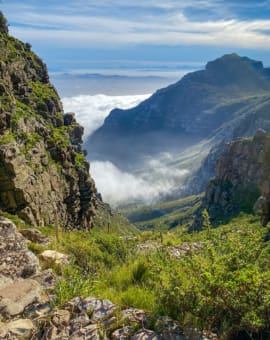 Platteklip Gorge Wanderung auf den Tafelberg