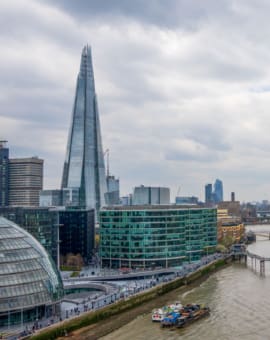 London The Shard Aussichtsplattform
