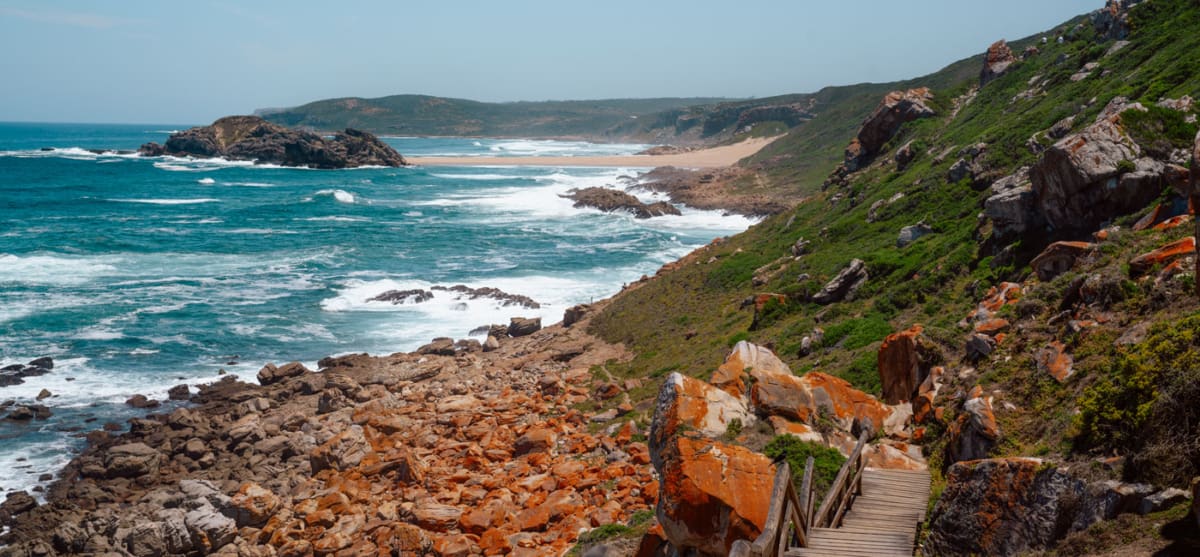 Robberg Nature Reserve Südafrika Wanderung