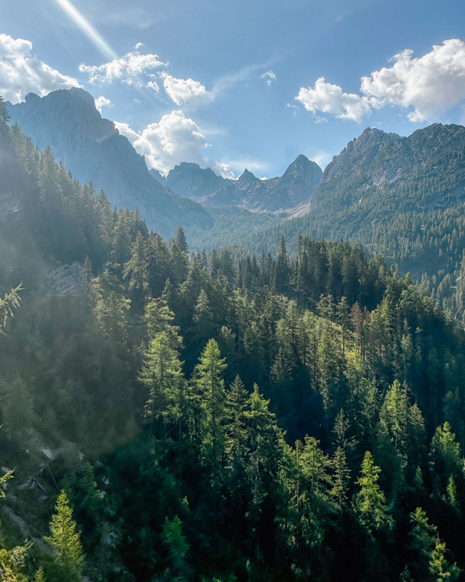 Natur pur in den Dolomiten