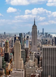 New York Sehenswürdigkeiten Skyline Manhattan