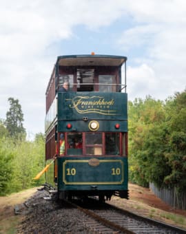 Wine Tram in Franschhoek