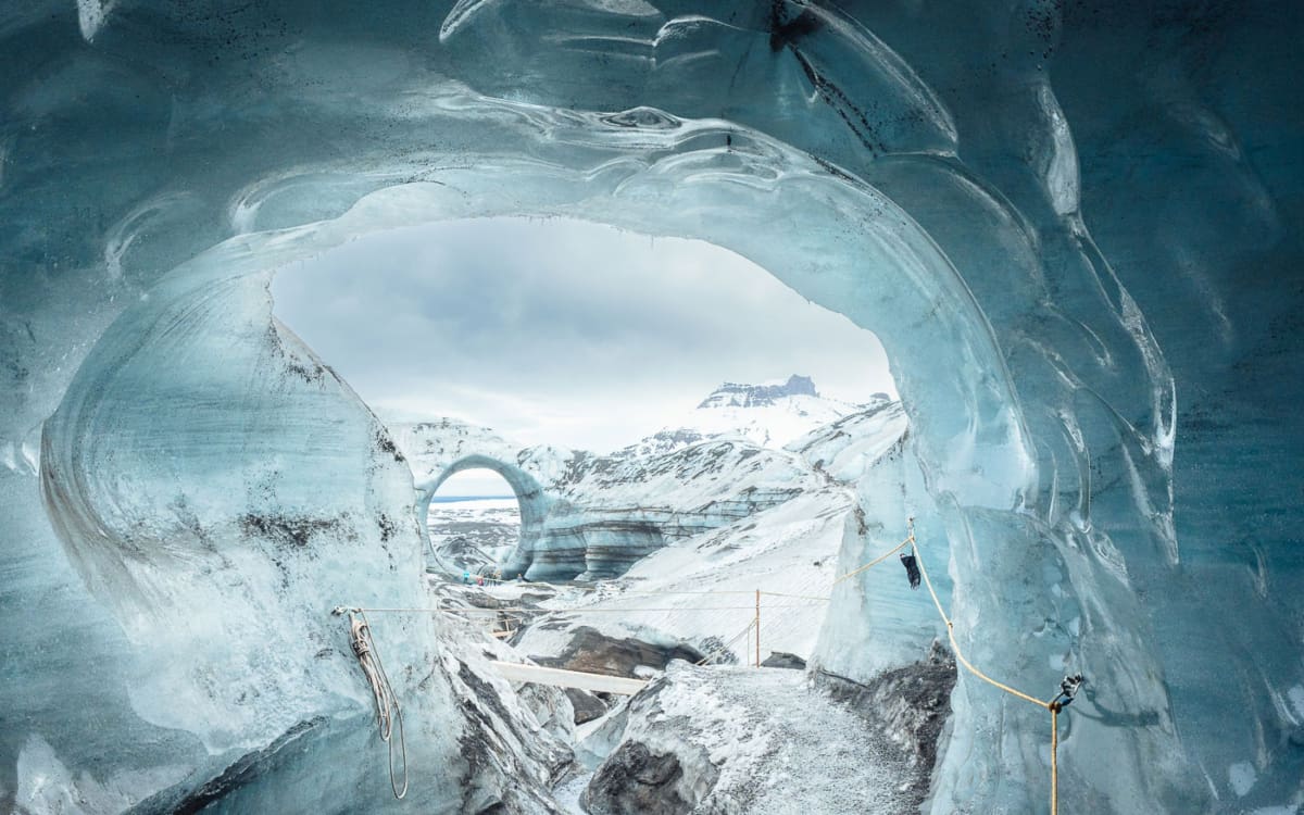 Winter Island Roadtrip Katla Ice Cave