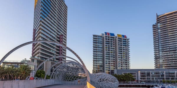 Docklands in Melbourne