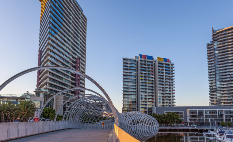 Docklands in Melbourne