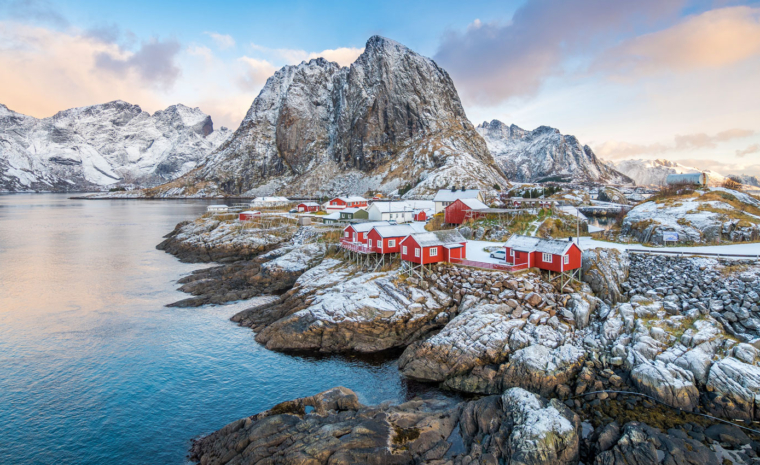 Reine Lofoten Winter