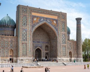 Sher-Dor-Madrasa Registan-Platz Samarkand, Usbekistan