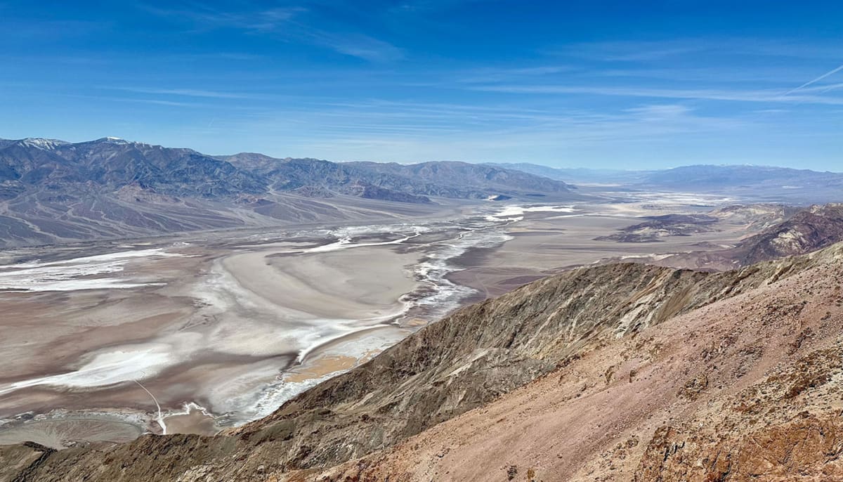 Death Valley Nationalpark Dante Viewpoint