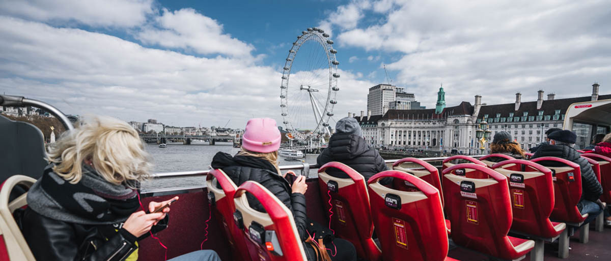 Wir erkunden Lonon im Hop-on Hop-off Bus