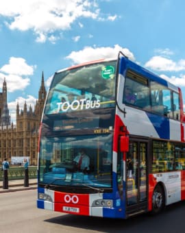 London Hop on Hop off Touren mit Tootbus