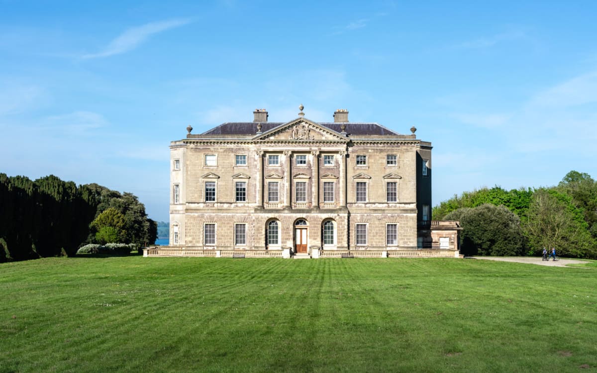 Herrenhaus von Castle Ward in Nordirland