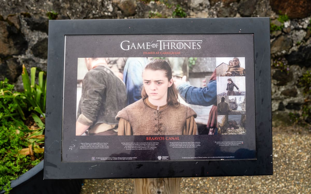 Game of Thrones Tafel in Carnlough