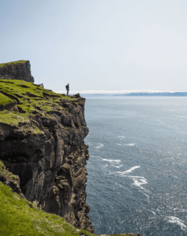 Insel Sandoy Wandern Färöer Inseln