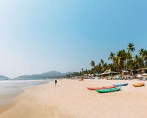 Indien Reise Palolem Beach Goa