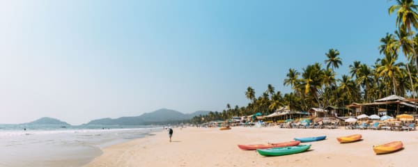 Indien Reise Palolem Beach Goa