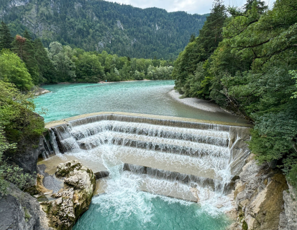 Lechfall in Füssen im Allgäu