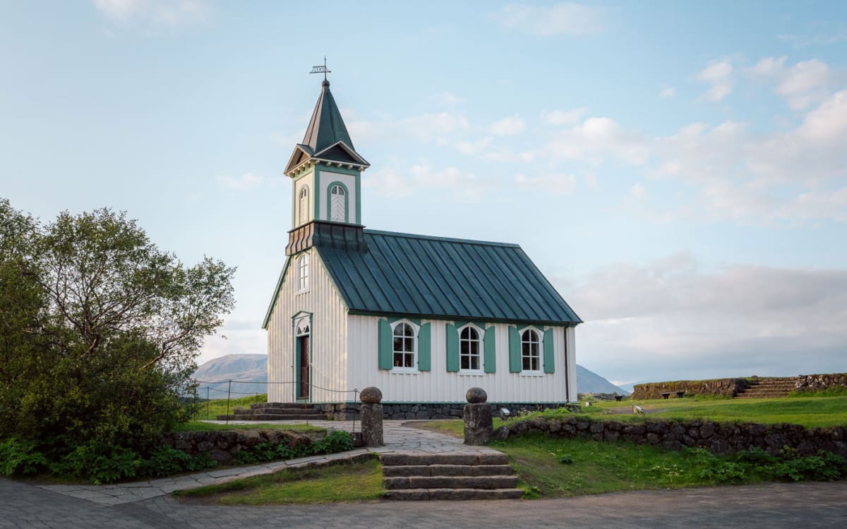 Älteste Kirche in Island