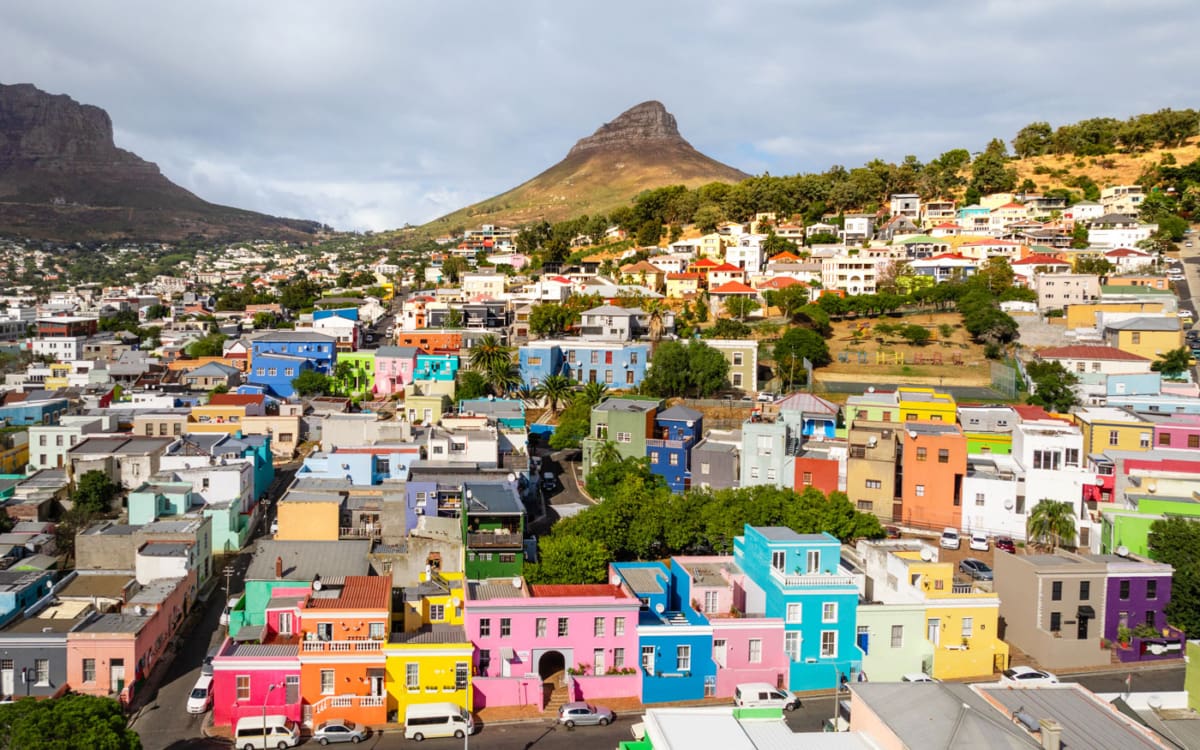 Bo-Kaap in Kapstadt, das bunte Viertel