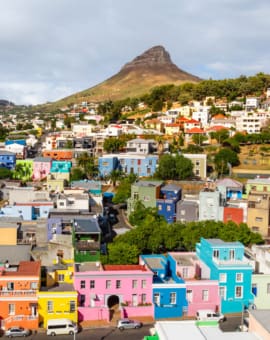Bo-Kaap in Kapstadt, das bunte Viertel