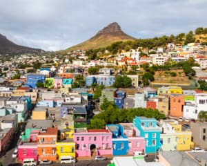Bo-Kaap in Kapstadt, das bunte Viertel