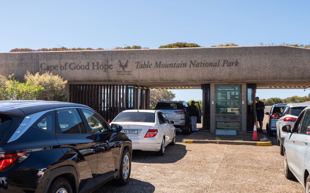 Table Mountain National Park Gate Cape of Good Hope