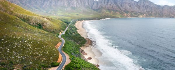Küstenstraße R44 (auch Clarens Drive) aus Kapstadt Richtung Hermanus