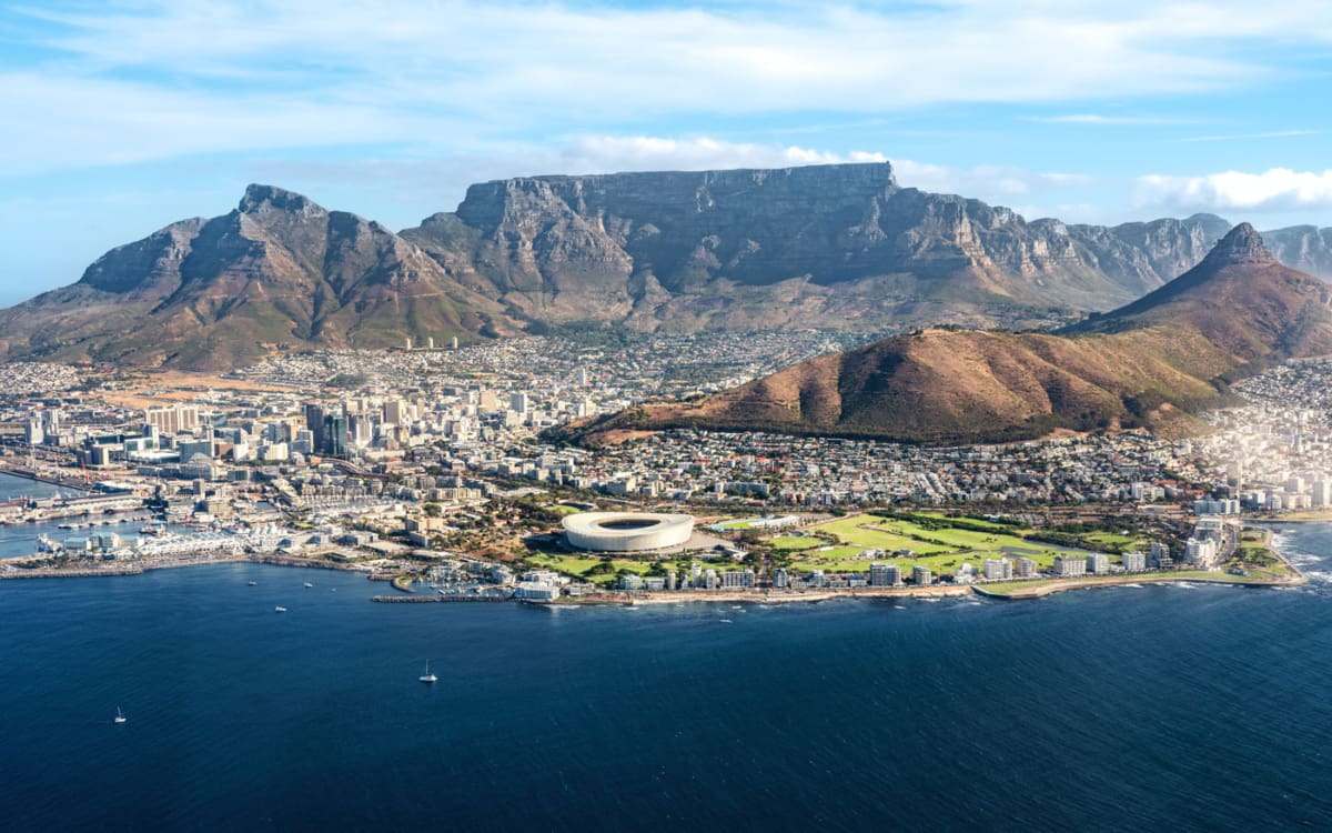 Tafelberg, die markante Sehenswürdigkeit in Kapstadt